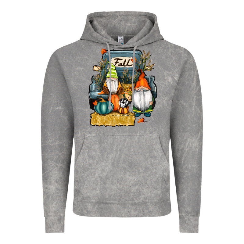 Farm Truck Autumn Gnomes Vintage Hoodie by RanaPortraitStore | Teevron