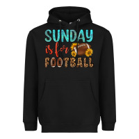 Black sunday is for football Heavyweight Hoodie - NancyCooperArtShop