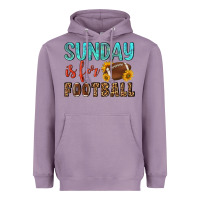 Lavender sunday is for football Heavyweight Hoodie - NancyCooperArtShop
