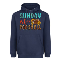 Navy sunday is for football Heavyweight Hoodie - NancyCooperArtShop