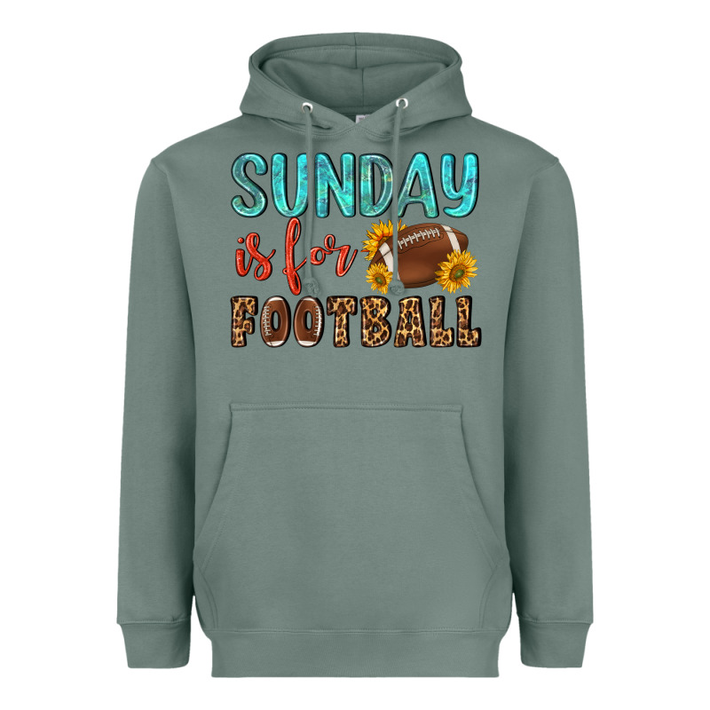 Sunday Is For Football Heavyweight Hoodie by NancyCooperArtShop | Teevron