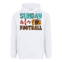 White sunday is for football Heavyweight Hoodie - NancyCooperArtShop