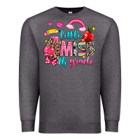 Charcoal Heather little miss fourth grade Premium Sweatshirt - NancyCooperArtShop