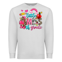 Dove Grey little miss fourth grade Premium Sweatshirt - NancyCooperArtShop