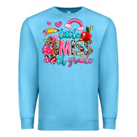 Ocean Blue little miss fourth grade Premium Sweatshirt - NancyCooperArtShop