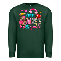 Sports Green little miss fourth grade Premium Sweatshirt - NancyCooperArtShop