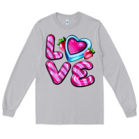 Moon Dust love with strawberry candy Long Sleeve Tee - AdoDesignShop