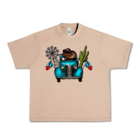 Burro texas truck Urban Heavy Tee - CowhideDigitalArt