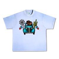 Grape Ice texas truck Urban Heavy Tee - CowhideDigitalArt