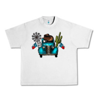 Lunar Rock texas truck Urban Heavy Tee - CowhideDigitalArt