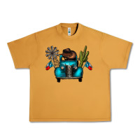 Peanut Butter texas truck Urban Heavy Tee - CowhideDigitalArt