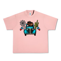 Salmon texas truck Urban Heavy Tee - CowhideDigitalArt