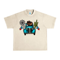 Sandshell texas truck Urban Heavy Tee - CowhideDigitalArt