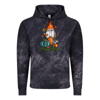 Cloud Black happy fall y'all gnome Vintage Hoodie - RanaPortraitStore