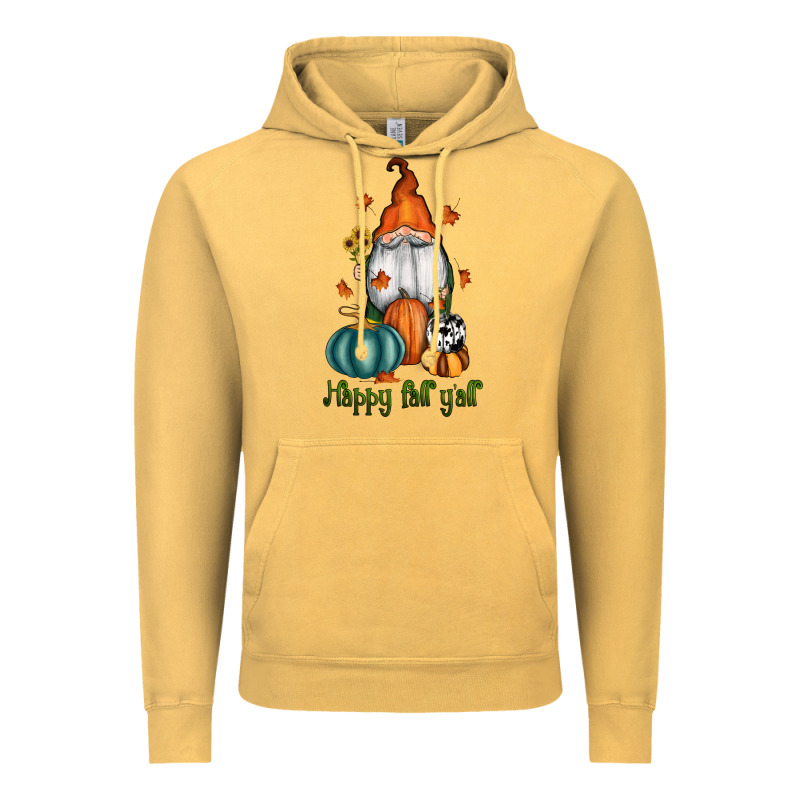 Happy Fall Y'all Gnome Vintage Hoodie by RanaPortraitStore | Teevron