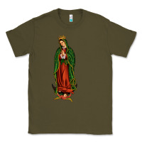 Army Green our lady of guadalupe Classic Tee - JahusDesignShop
