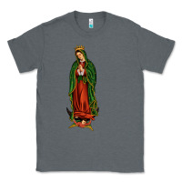 Charcoal Heather our lady of guadalupe Classic Tee - JahusDesignShop
