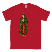 Red our lady of guadalupe Classic Tee - JahusDesignShop
