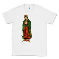 White our lady of guadalupe Classic Tee - JahusDesignShop