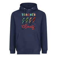 Navy teacher claus Heavyweight Hoodie - MaliasSmallBusiness