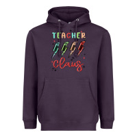 Plum teacher claus Heavyweight Hoodie - MaliasSmallBusiness