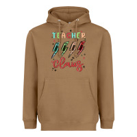 Toasted Coconut teacher claus Heavyweight Hoodie - MaliasSmallBusiness
