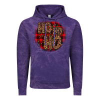Cloud Purple ho ho ho wood slice ornament Vintage Hoodie - JahusDesignShop