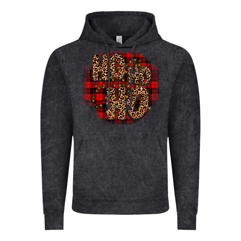 Ho Ho Ho Wood Slice Ornament Vintage Hoodie by JahusDesignShop | Teevron