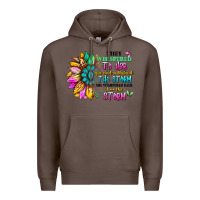 Coffee they whispered to her you can't withstand the stor Premium Hoodie - Artiststas