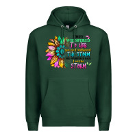 Sports Green they whispered to her you can't withstand the stor Premium Hoodie - Artiststas