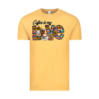 Vintage Mustard coffee İs mt love Vintage Tee - CowhideDigitalArt