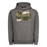 Pigment Tornado He lives Easter Urban Hoodie - NancyCooperArtShop