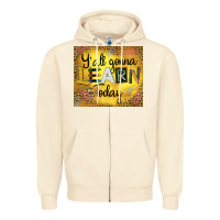 Sandshell Western Y'all Gonna Learn Today Zipper Hoodie - LillyAllenDesigns