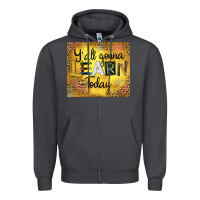 Smoke Western Y'all Gonna Learn Today Zipper Hoodie - LillyAllenDesigns