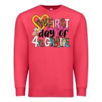 My First Day Of 4th Grade Premium Sweatshirt | Teevron