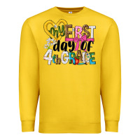 Lemon my first day of 4th grade Premium Sweatshirt - NancyCooperArtShop