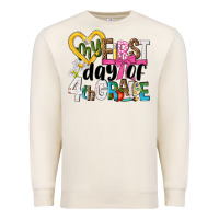 Sandshell my first day of 4th grade Premium Sweatshirt - NancyCooperArtShop