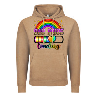 Vintage Coffee gay pride loading Vintage Hoodie - Zillion Design Studio