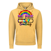 Vintage Mustard gay pride loading Vintage Hoodie - Zillion Design Studio