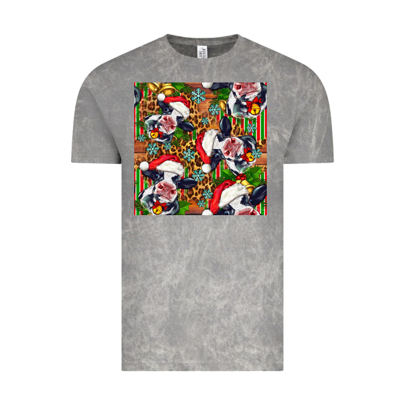 Christmas Leopard Cow Vintage Tee by FaDigitalArtStudio | Teevron