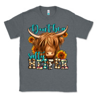 Charcoal Heather don't be a salty heifer long haired cow Classic Tee - Jasminsmagicworld