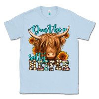 Dusty Blue don't be a salty heifer long haired cow Classic Tee - Jasminsmagicworld