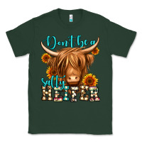 Sports Green don't be a salty heifer long haired cow Classic Tee - Jasminsmagicworld