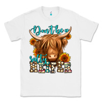 White don't be a salty heifer long haired cow Classic Tee - Jasminsmagicworld