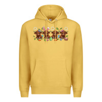 Antique Gold easter day baby heifers Premium Hoodie - Artiststas