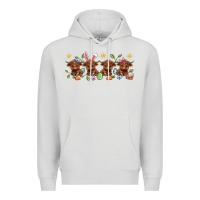 Dove Grey easter day baby heifers Premium Hoodie - Artiststas