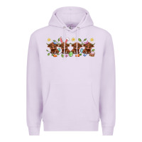 Lilac easter day baby heifers Premium Hoodie - Artiststas