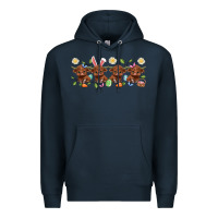 Navy easter day baby heifers Premium Hoodie - Artiststas