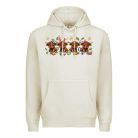 Oatmeal Heather easter day baby heifers Premium Hoodie - Artiststas