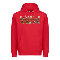 Red easter day baby heifers Premium Hoodie - Artiststas